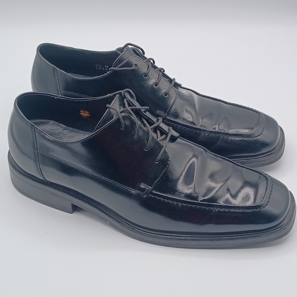 Cole Haan Waterproof Oxford Mens‎ 9.5 Black Good Square Toe Leather C02898 main image 8